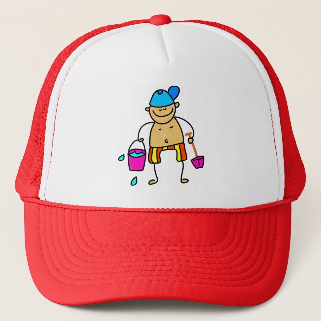 Beach Trucker Hat (Front)