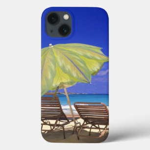 Beach Umbrella, Abaco, Bahamas iPhone 13 Case
