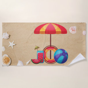 Beach Umbrella Beach Towel
