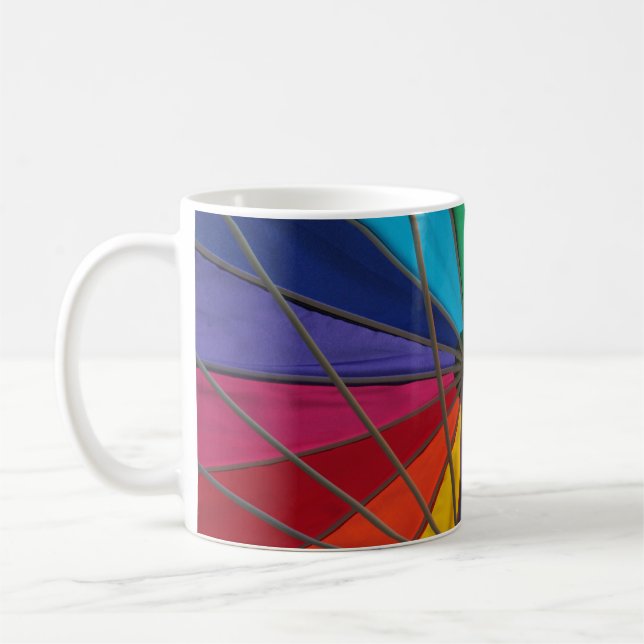 Beach Umbrella Coffee Mug (Left)