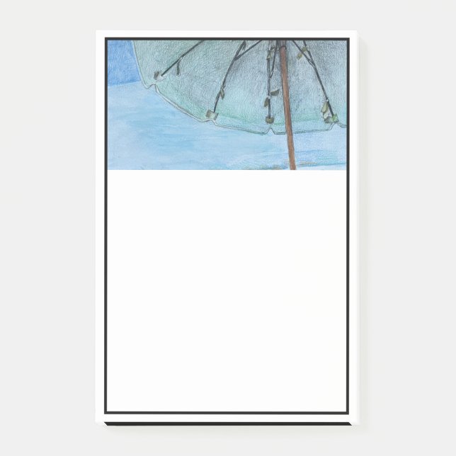 Beach Umbrella Notepad (Front)