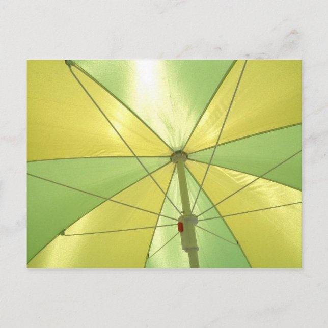 Beach Umbrella Postcard (Front)