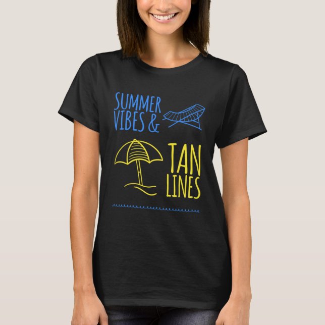 Beach Umbrella Vacation  Sand Tees (Front)