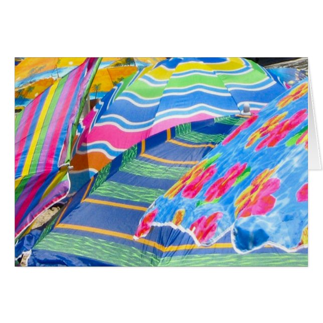 beach umbrellas (Front Horizontal)