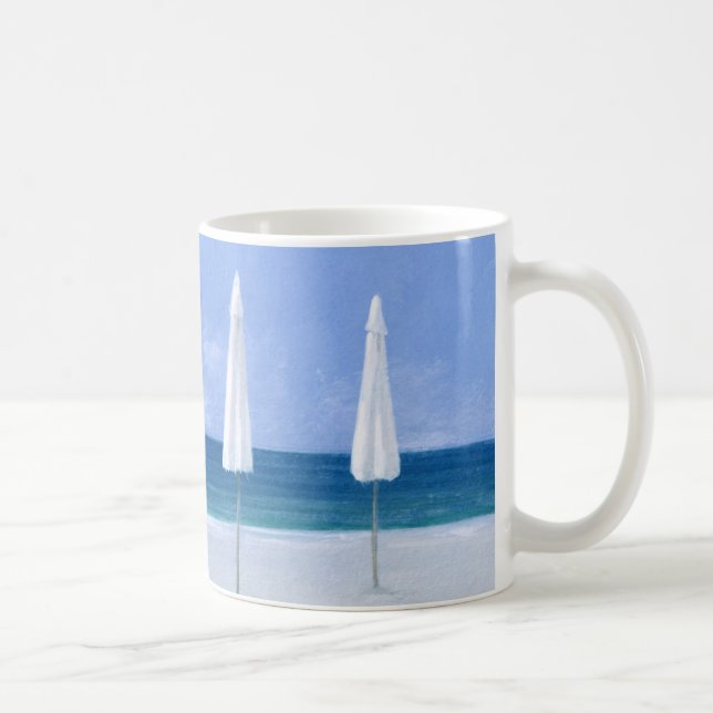 Beach umbrellas 2005 coffee mug (Right)