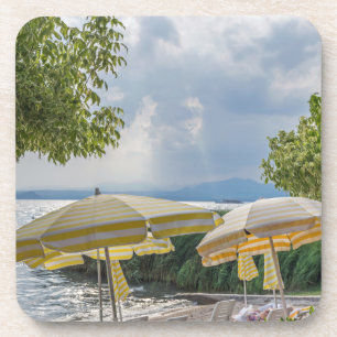 Beach umbrellas hard plastic coasters