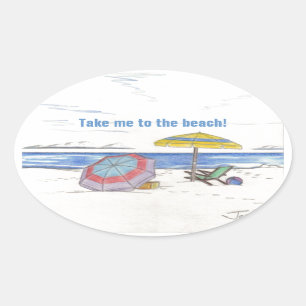 BEACH UMBRELLAS stickers (4)