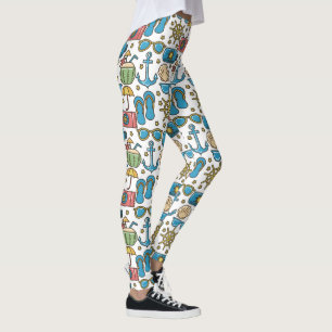 Beach Vacation leggings