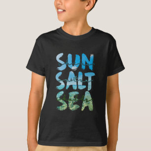 Beach Vacation Ocean Waves Sun Summer Fun Holiday T-Shirt