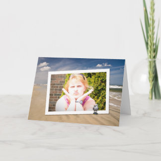 Beach Vacation Photo Memory Card