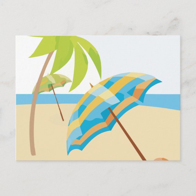 Beach Vacation Postcard (Front)