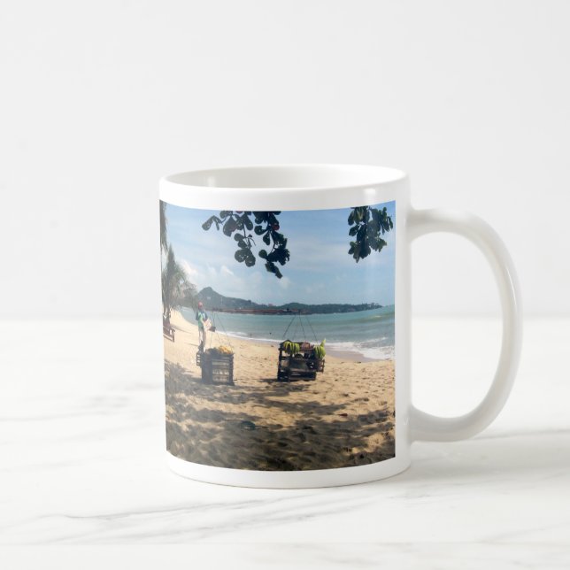 Beach Vendings サムイ島 浜 Coffee Mug (Right)