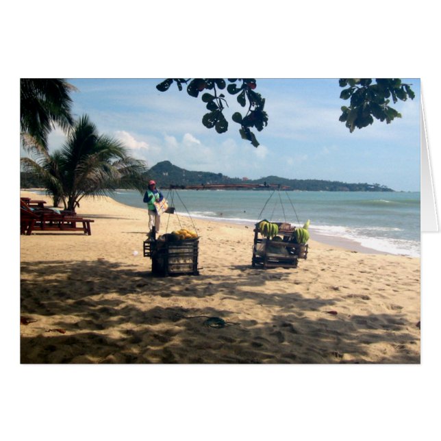 Beach Vendings ... Lamai Beach, Koh Samui Island (Front Horizontal)