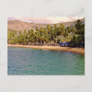 Beach - Venezuela - travel - ocean Postcard