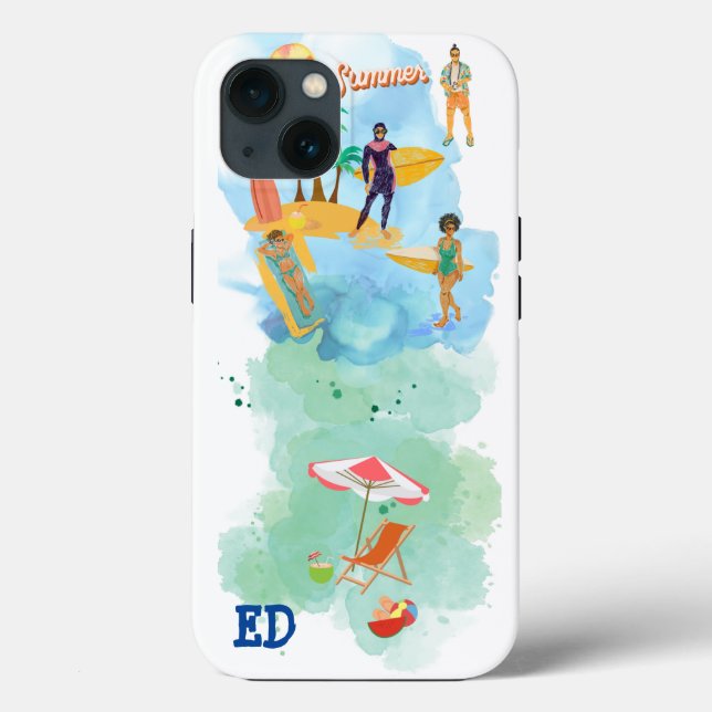 BEACH VIBE Case-Mate iPhone CASE (Back)