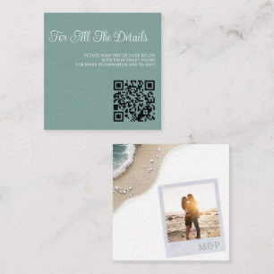 Beach Vibe Enclosure Card