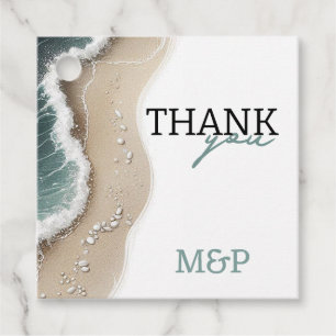 Beach Vibe Favour Tags