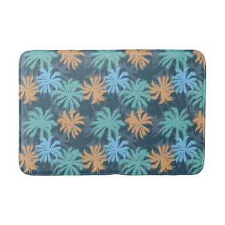 Beach Vibe Palm Tree  Bath Mat
