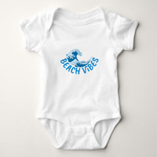 Beach vibes baby bodysuit
