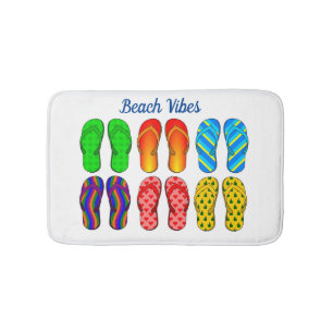 Beach Vibes Bath Mat