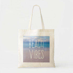 Beach Vibes Beautiful Ocean and Sand Paradise Tote Bag