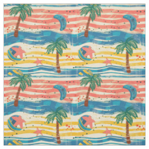 Beach Vibes Fabric