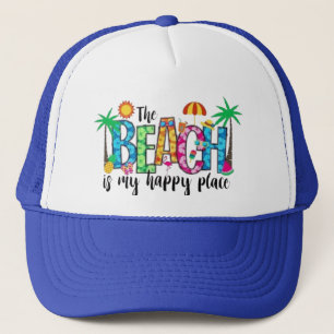 beach vibes mugs trucker hat