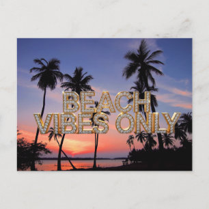 Beach Vibes Only Postcard