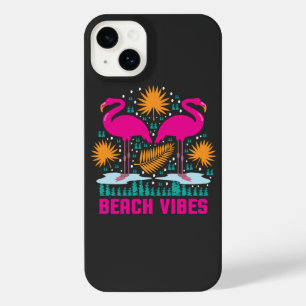 Beach Vibes Pink Flamingos-19501 iPhone 14 Plus Case