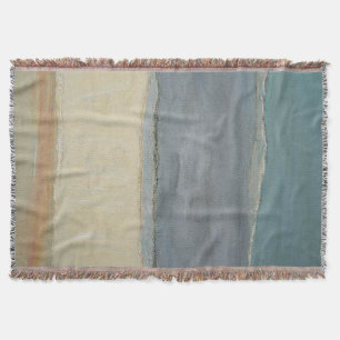 Beach Vibes Print  Throw Blanket