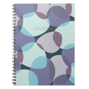 Beach Vibes Sea Glass - Pacific Tide Blue Notebook