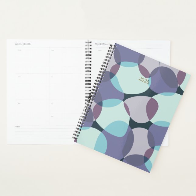 Beach Vibes Sea Glass - Pacific Tide Blue Planner (Display)