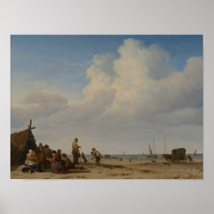 Beach View 1663-1665 Poster