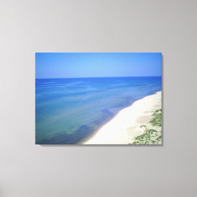 Beach View 1 on Canvas Print (Front)