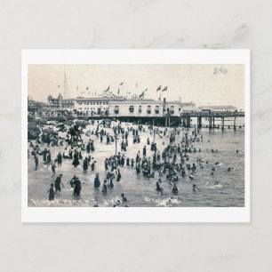 Beach View, Asbury Park, New Jersey Vintage Postcard