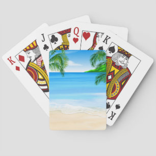Beach View Playing Cards