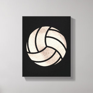 Beach Volley Ball Canvas Print