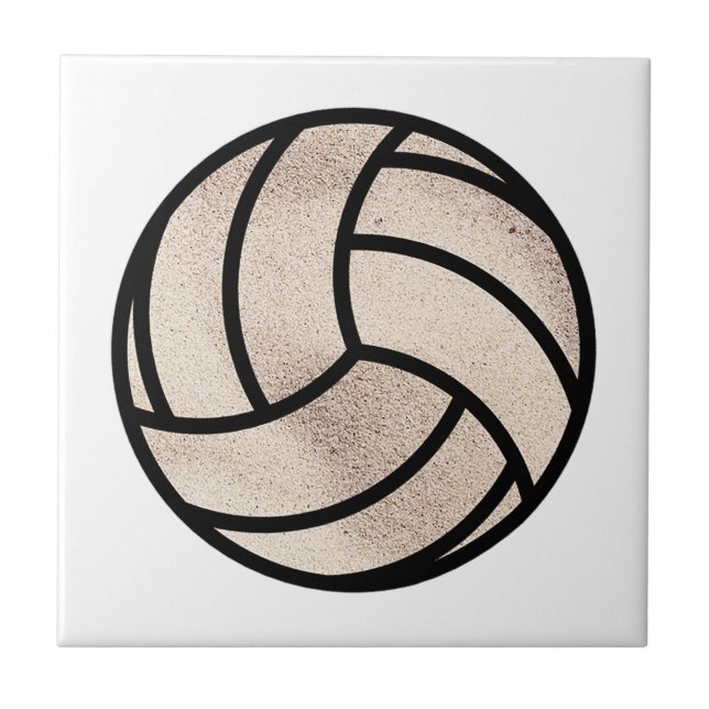 Beach Volley Ball  Tile (Front)