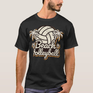 Beach Volleyball Art T-Shirt