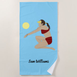 Beach Volleyball Beach Towel