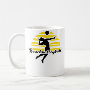 Beach Volleyball Coffee Mug