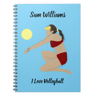 Beach Volleyball Notebook