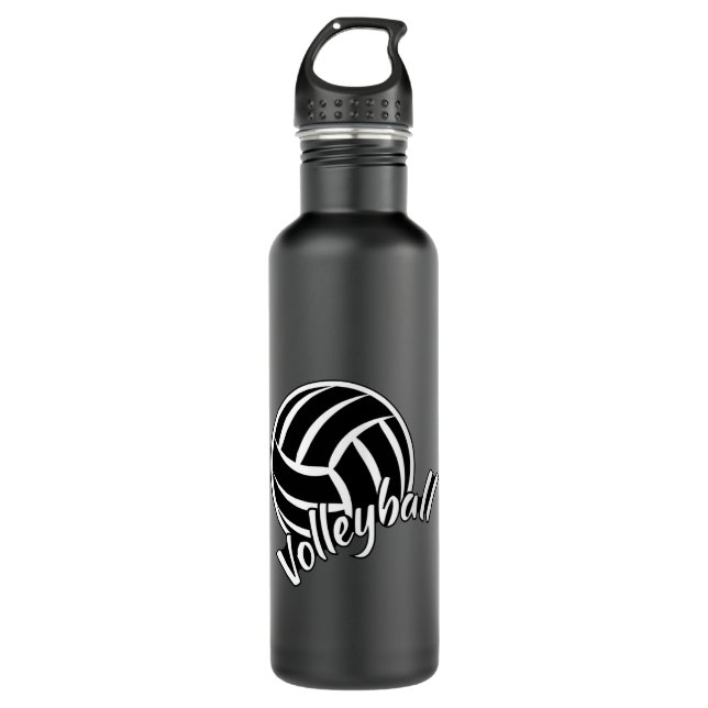 Beach Volleyball Player Volleyball Team Gift Idea 710 Ml Water Bottle (Front)