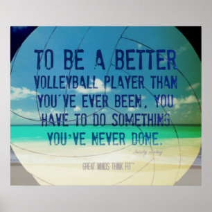 Beach Volleyball Poster 007 for Motivation