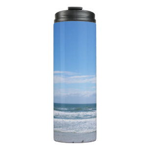 Beach Waits for You Thermal Tumbler