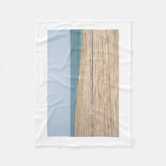 Beach Walk Fleece Blanket (Front)