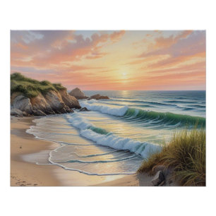 beach wall art poster