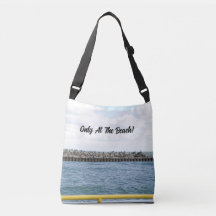 Beach Water View Crossbody Bag