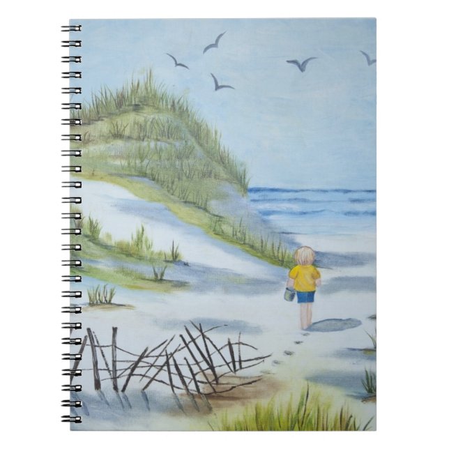 Beach watercolor notebook (Front)