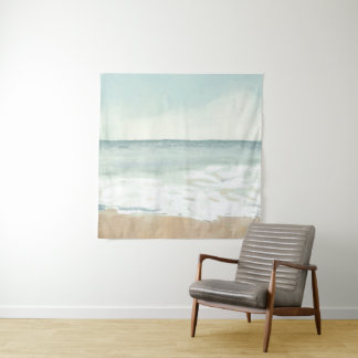 Beach Watercolor Tapestry